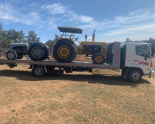 Machinery Towing - 2x Tractors
